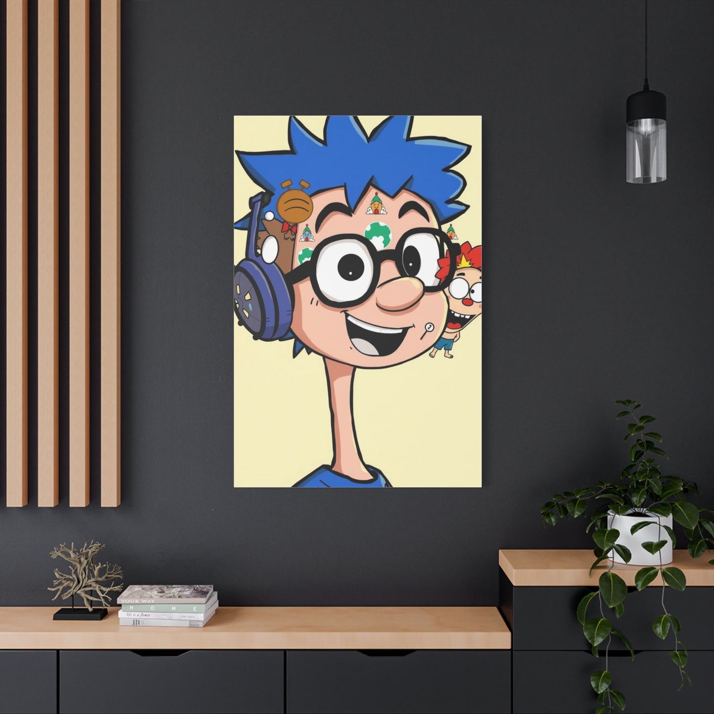Artful Toon Patchwork Wall Art & Canvas Print