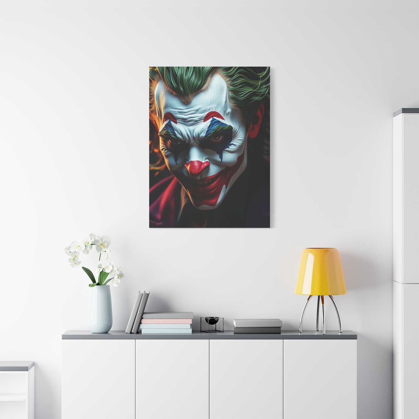 The Joker Art Supreme Canvas Wall Art & Canvas Print