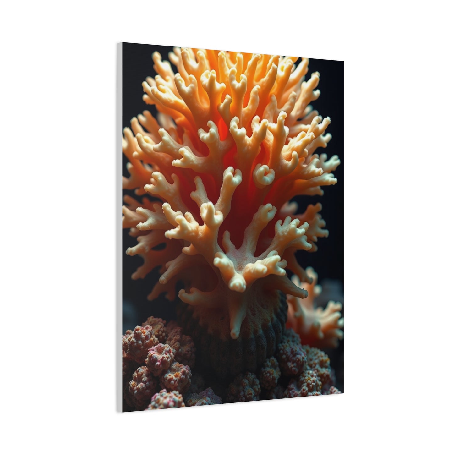 Coral Art Supreme Canvas Wall Art & Canvas Print
