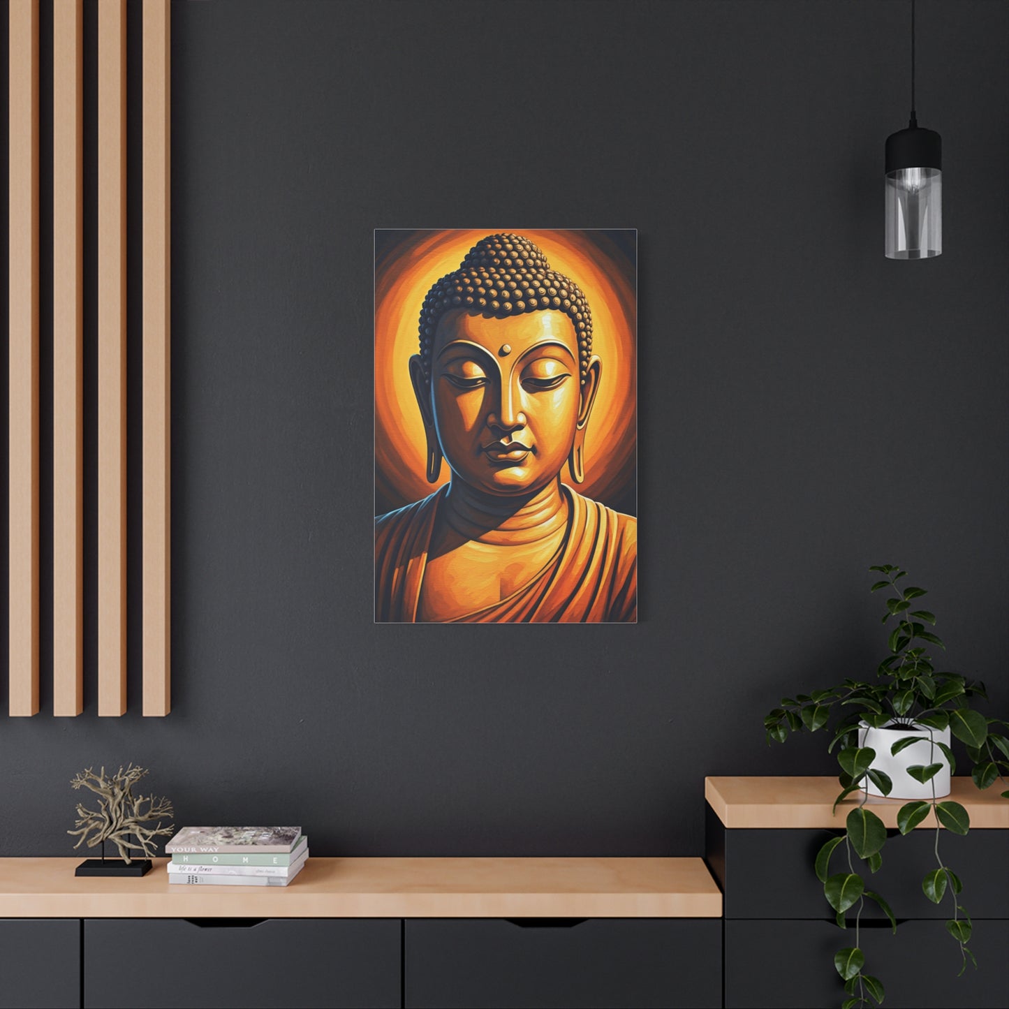 Divine Calm Buddha Close-Up Wall Art & Canvas Prints