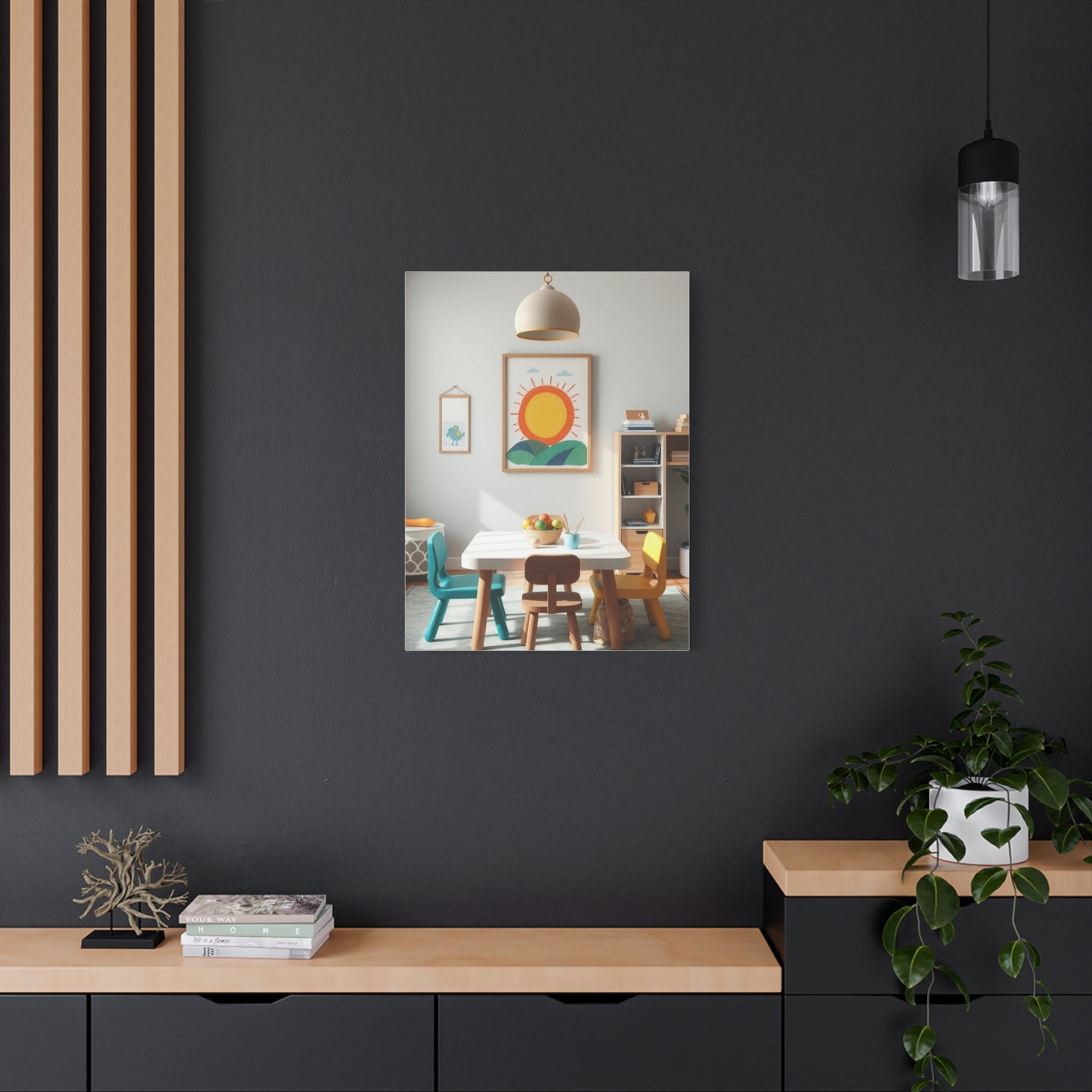 Supreme Kids Playroom Art Collection Wall Art & Canvas Print