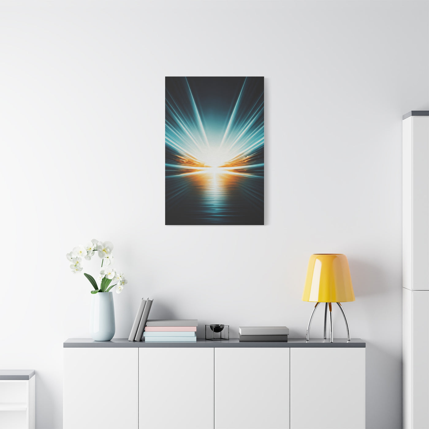 Golden Light Over Water Wall Art & Canvas Prints