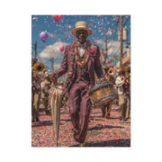 Second Line Parade Celebration Wall Art & Canvas Print