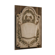 Home Blessing Carved Scripture Plaque Wall Art & Canvas Print