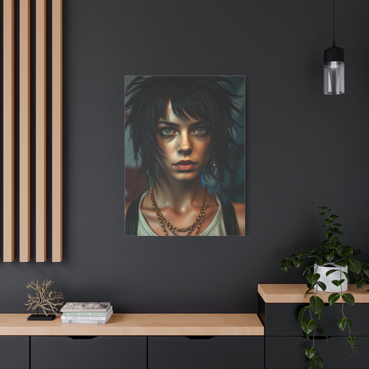 Punk Prestige Canvas Wall Art & Canvas Print
