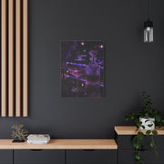 Violet Cocktail Lounge Still Life Wall Art & Canvas Print
