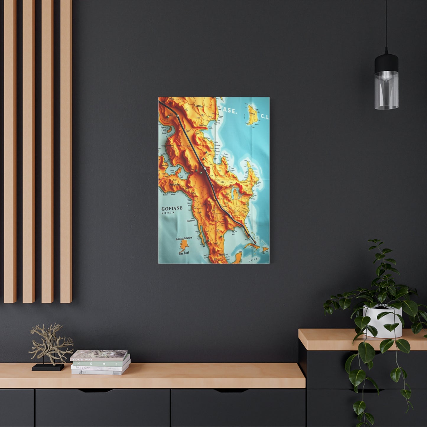 Geographic Opulence Décor