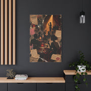 Cabaret Night Collage Scene Wall Art & Canvas Print
