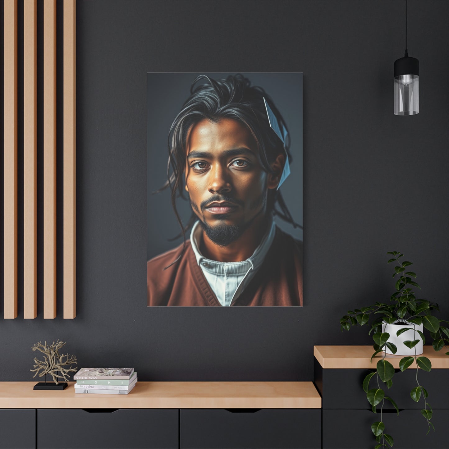 Geometric Solstice Canvas Wall Art & Canvas Print