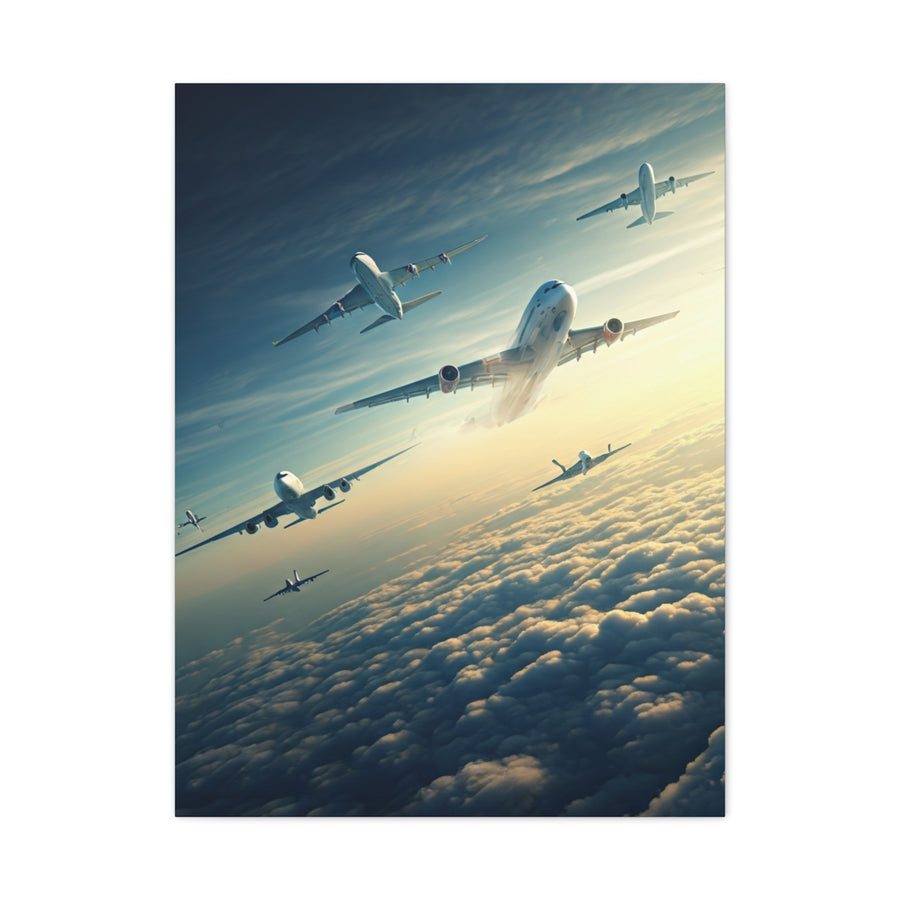 Sky Fleet Horizon Wall Art & Canvas Prints