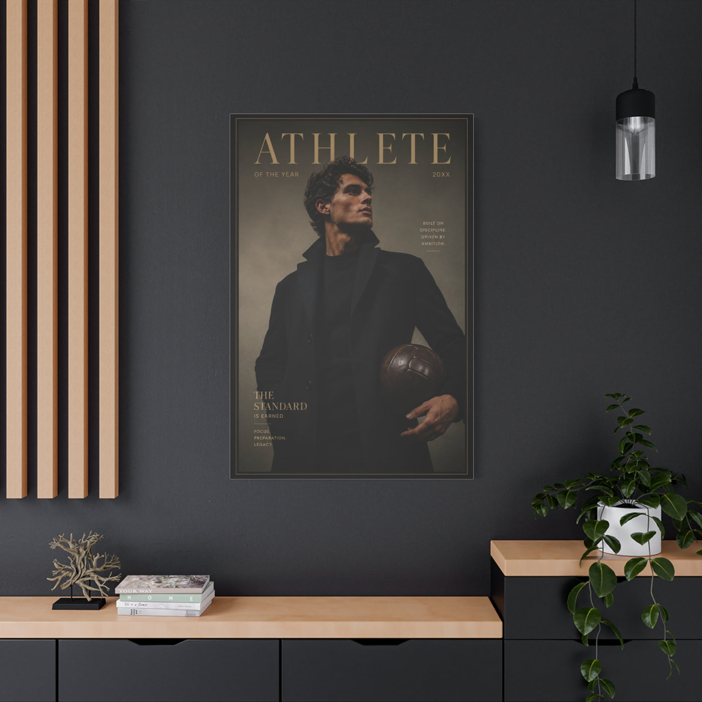 Athlete of the Year Editorial Sports Wall Art & Canvas Print