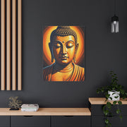 Divine Calm Buddha Close-Up Wall Art & Canvas Prints