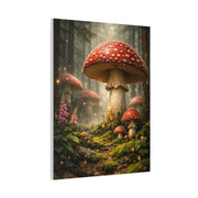 Fantasy Mushroom Forest Panorama Wall Art & Canvas Print