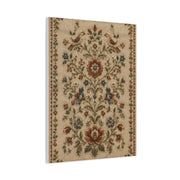Antique Floral Embroidery Garden Panel Wall Art & Canvas Print