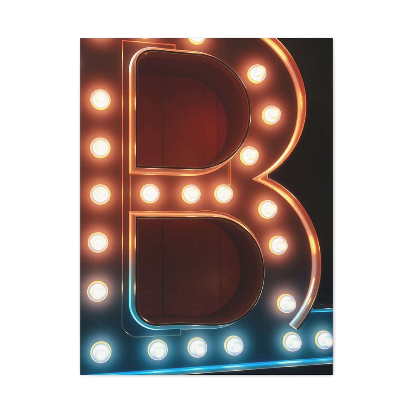 Alphabet & Letter A Art Supreme Canvas Wall Art & Canvas Print