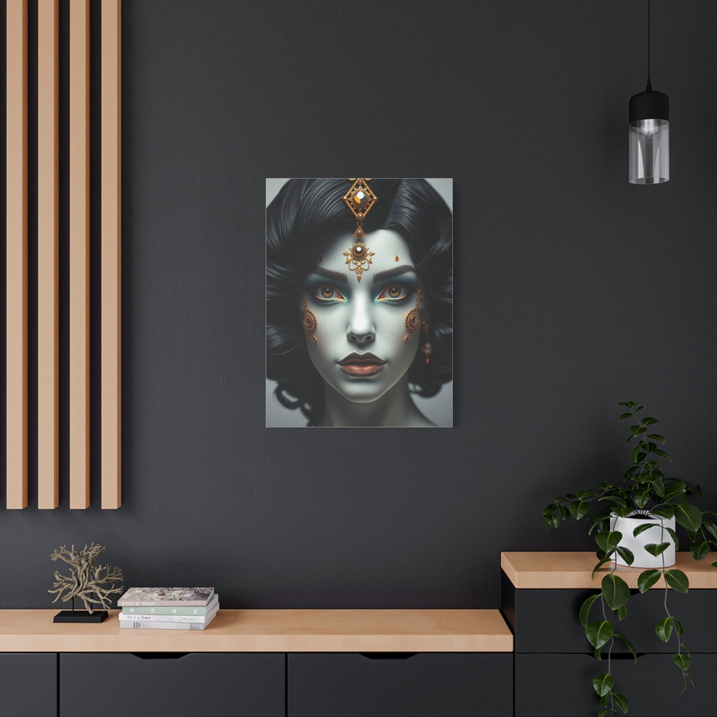 Black White and Gold Art Refined Canvas Wall Art & Canvas Print