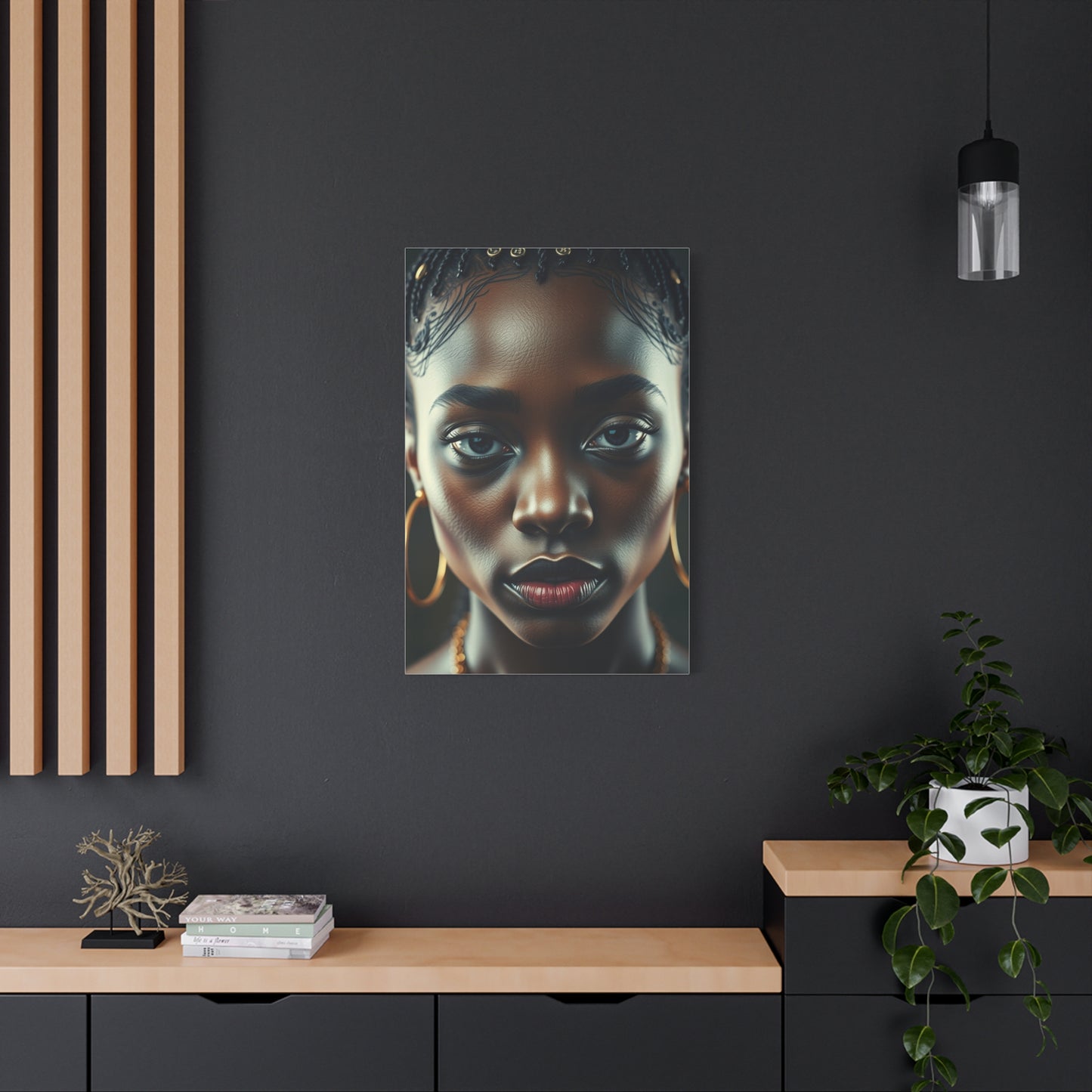 Grandeur of Basquiats Brush Wall Art & Canvas Print