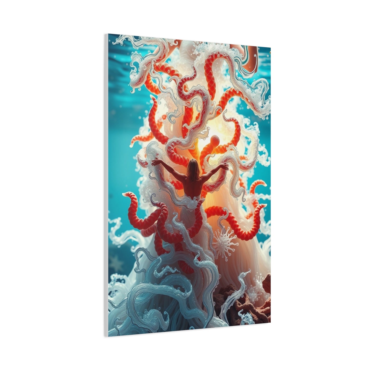 Celestial Waves Masterpiece Wall Art & Canvas Print