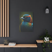 Vibrant Jewel-Toned Bird Portrait Wall Art & Canvas Prints