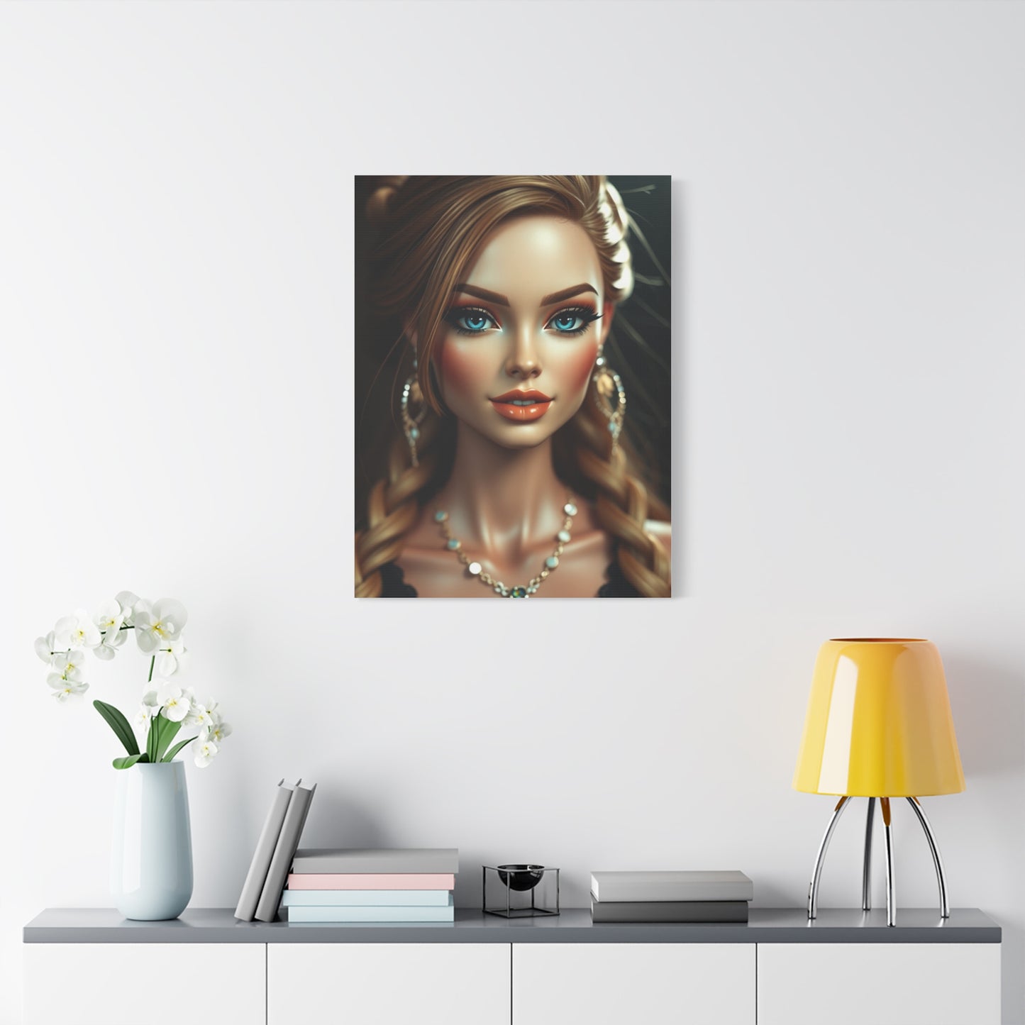 Barbiecore Art Supreme Canvas Wall Art & Canvas Print