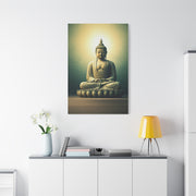Radiant Harmony Buddha Meditation Wall Art & Canvas Prints