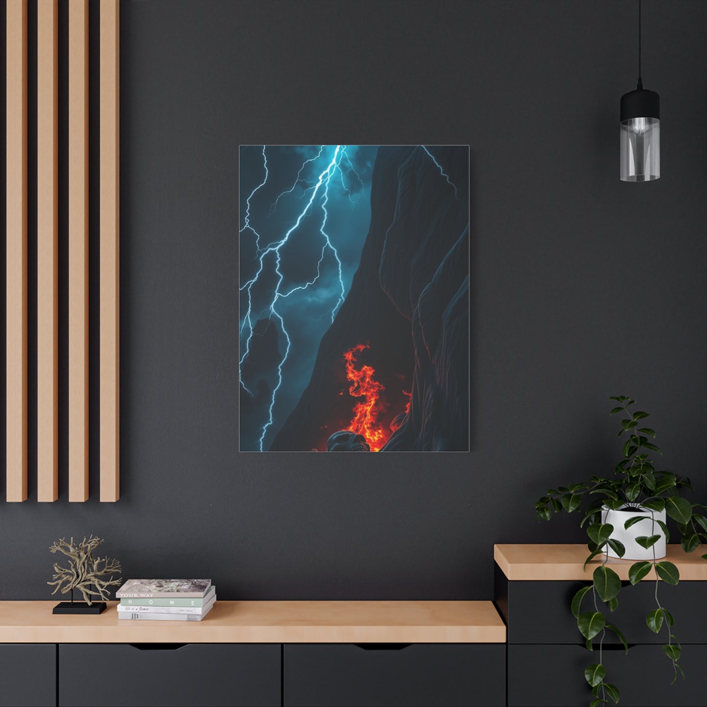 Gothic Whirlwind Canvas Wall Art & Canvas Print