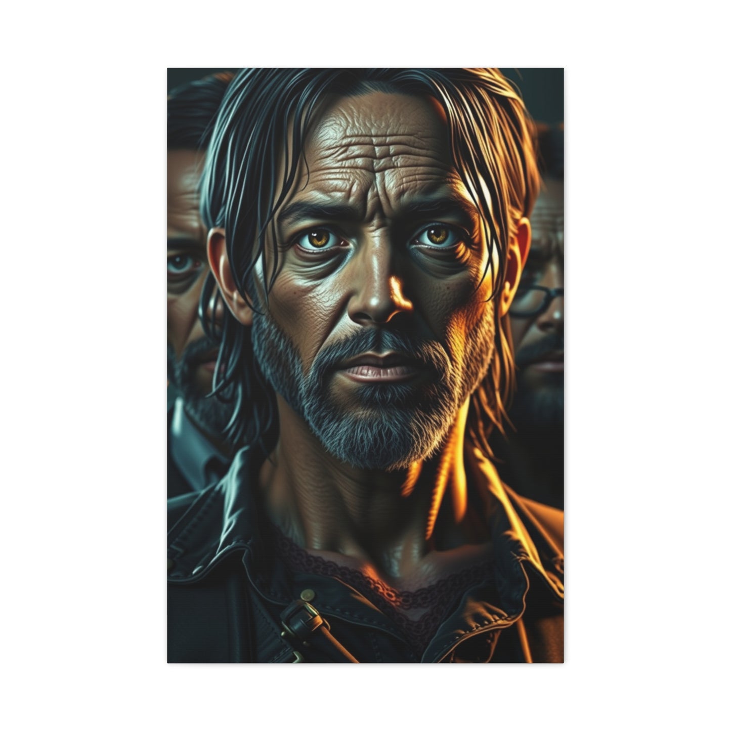 Supreme The Walking Dead Characters Art Beautiful Collection Wall Art & Canvas Print