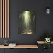 Bamboo Path of Tranquility Wall Art & Canvas Prints
