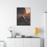 Farmhouse Meadow Cow and Calf Wall Art & Canvas Print