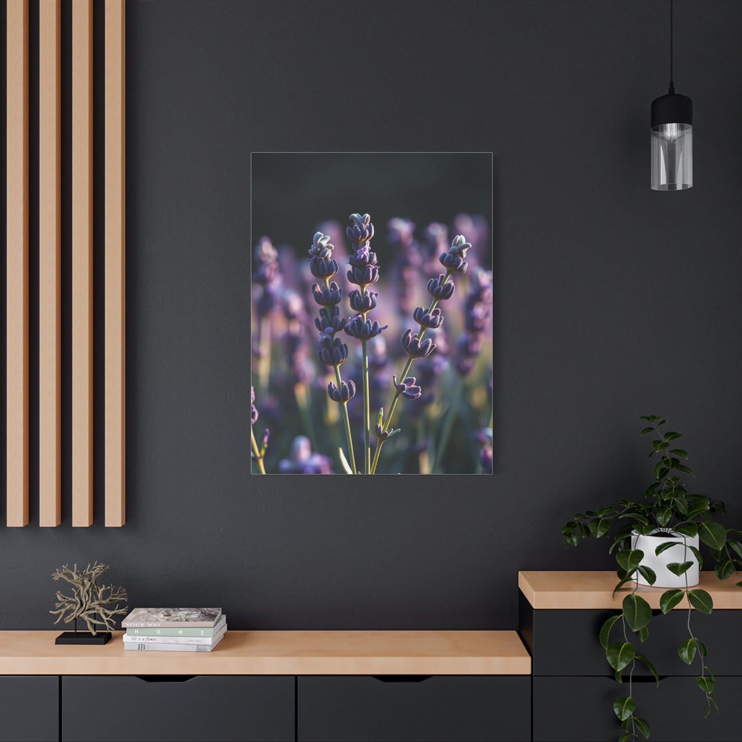 Lavender Herb Art Canvas Art 9 Wall Art & Canvas Print