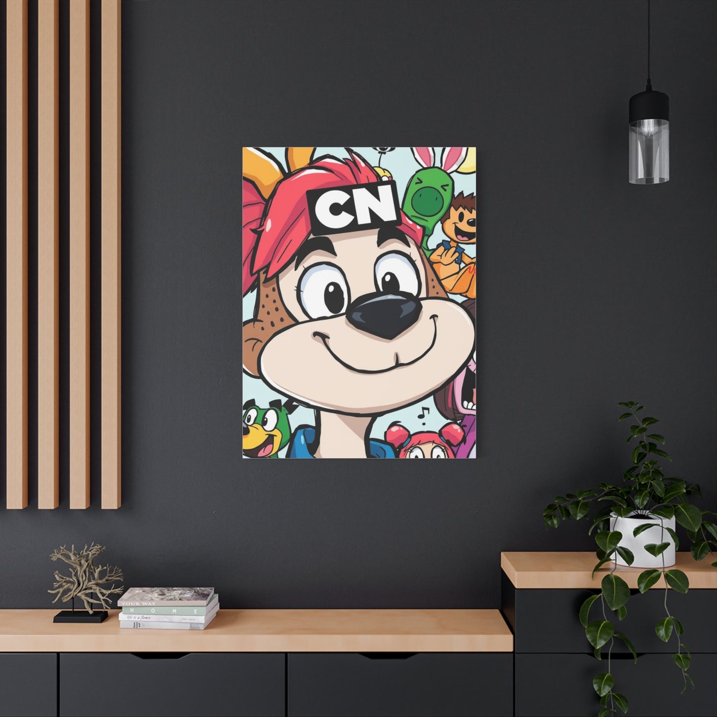 Luxe Animation Harmony Canvas Wall Art & Canvas Print