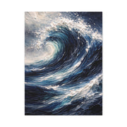 Dynamic Ocean Wave Expression Wall Art & Canvas Print