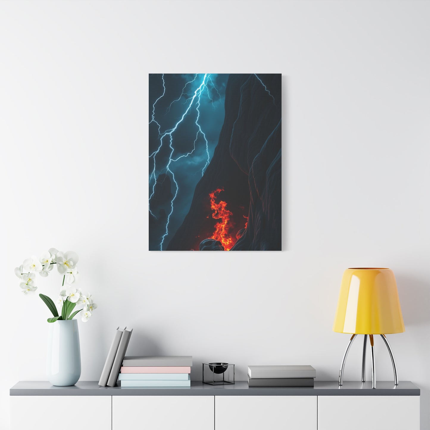 Gothic Whirlwind Canvas Wall Art & Canvas Print