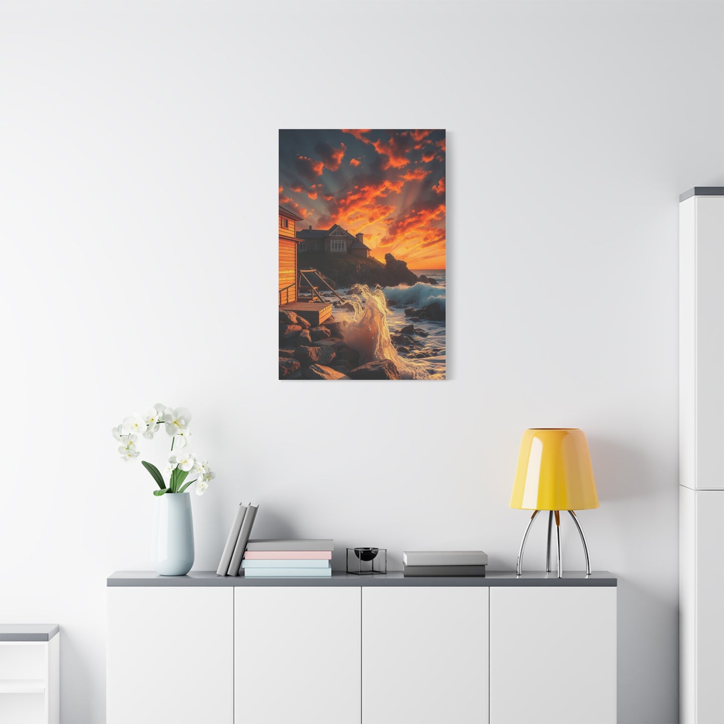 Tidal Tranquility Creation Wall Art & Canvas Print
