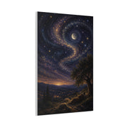 Psalm 8 Celestial Wonder Scripture Wall Art & Canvas Print