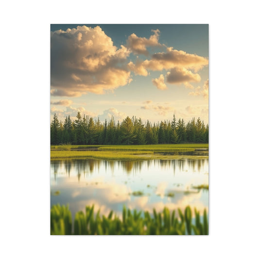 Marsh & Swamp Art Supreme Canvas Wall Art & Canvas Print