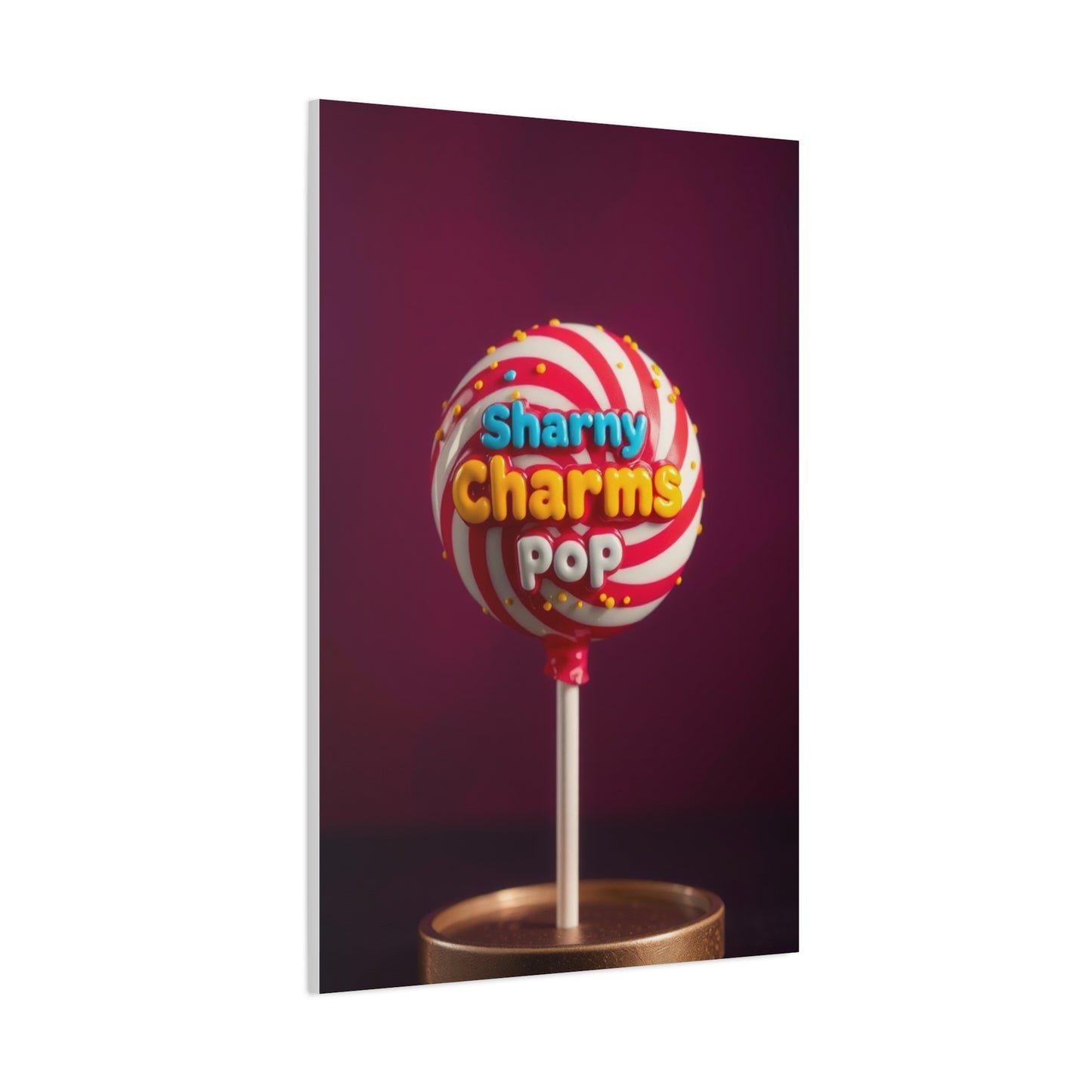 Charmed Confectionery Portrait Wall Art & Canvas Print