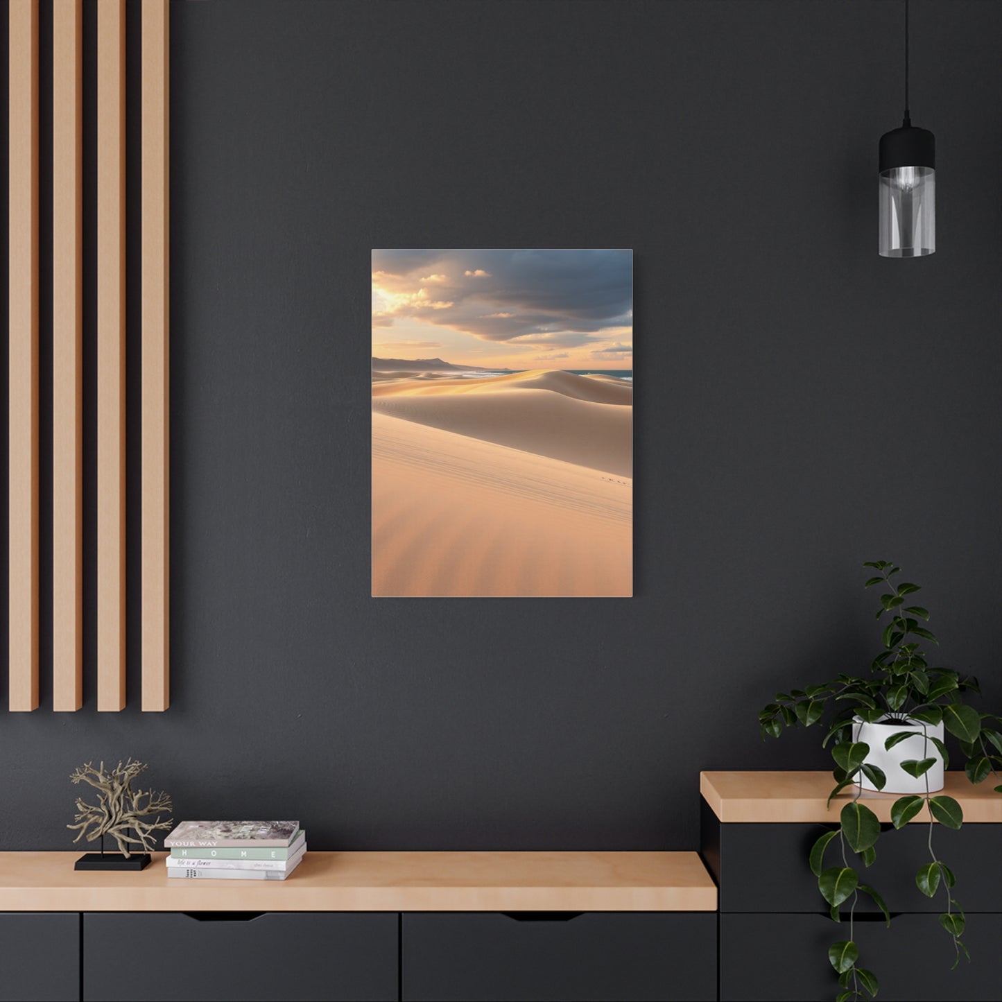 Coastal Sand Dunes Art Supreme Canvas Wall Art & Canvas Print