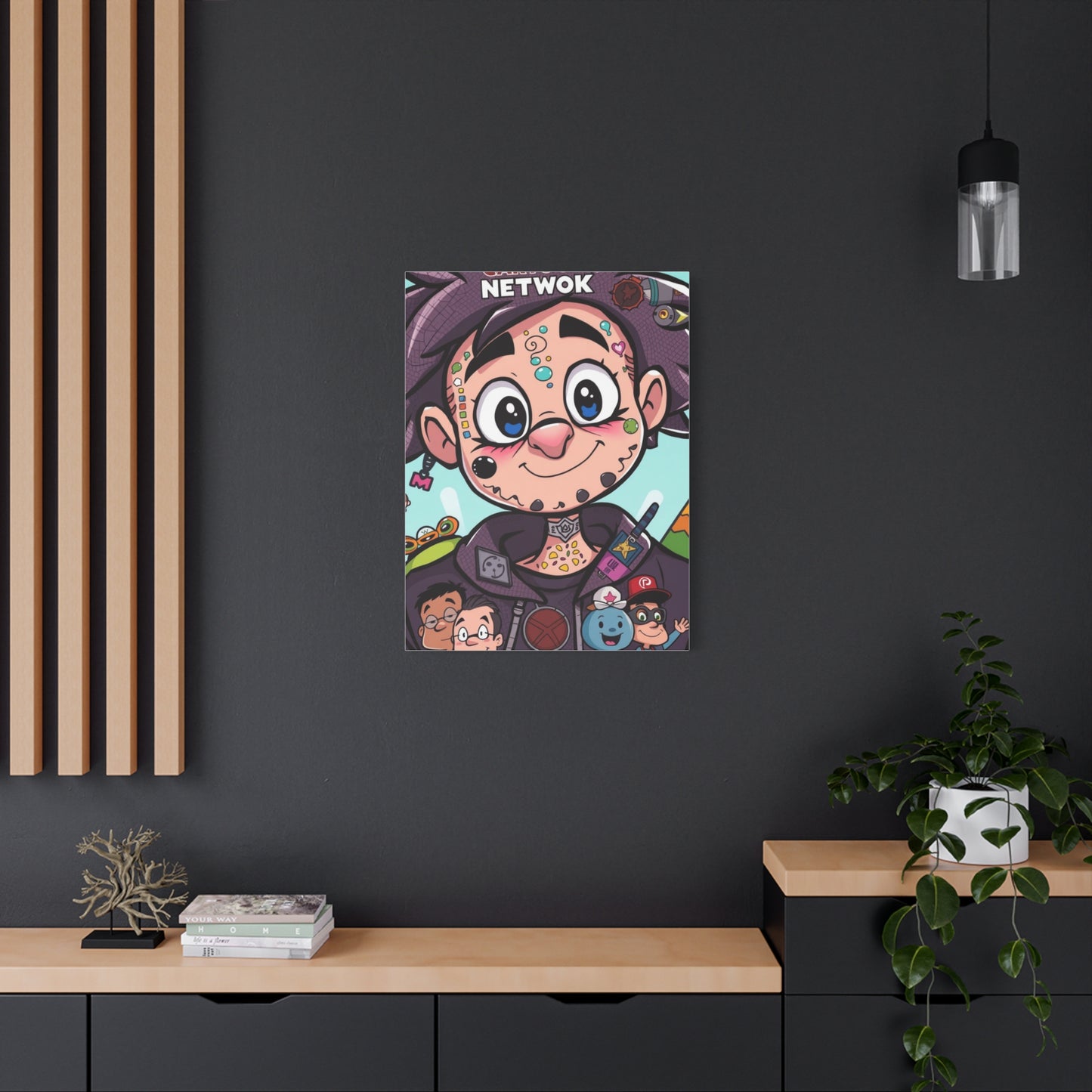 Deluxe Animation Panorama Wall Art & Canvas Print