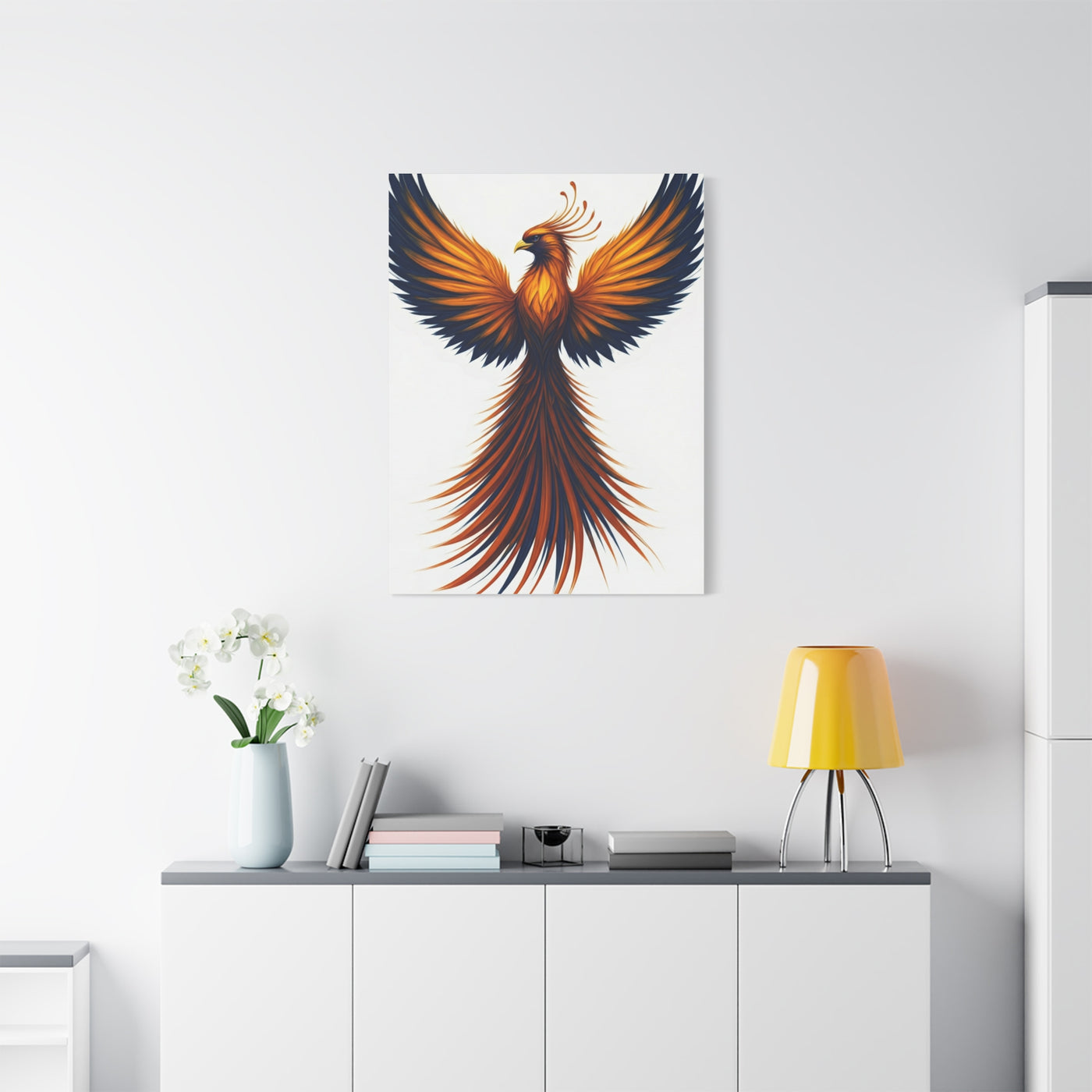 Phoenix Rising Abstract Wall Art & Canvas Prints