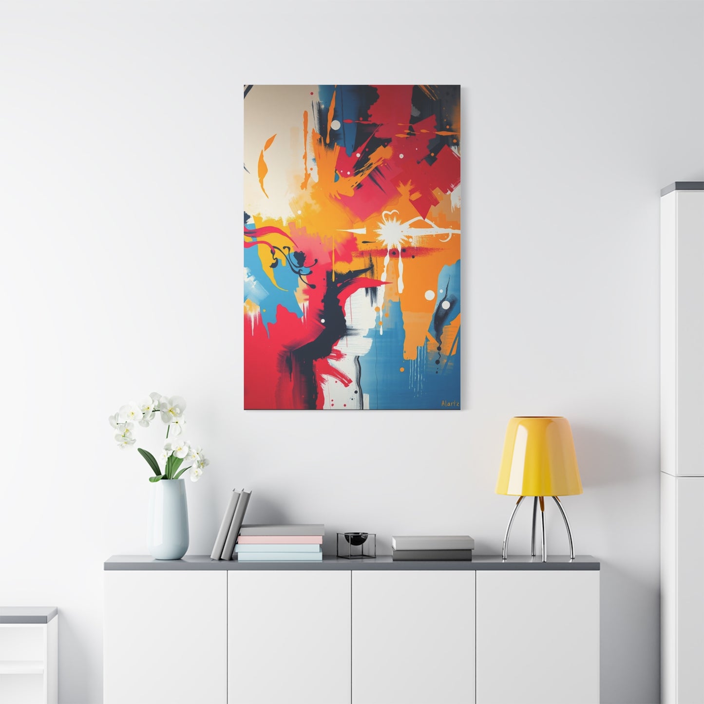 Grandiose Abstraction Canvas