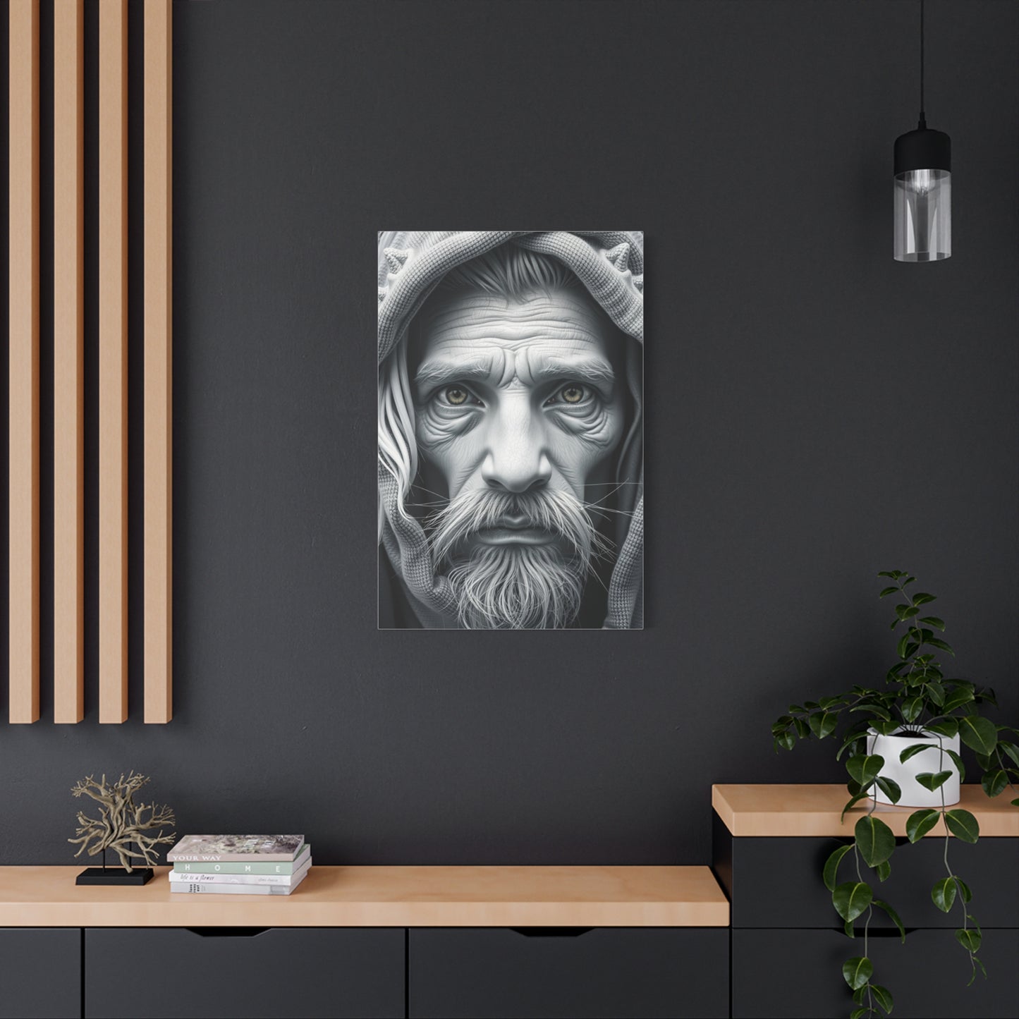 Collection Gray & White Art Wall Art & Canvas Print