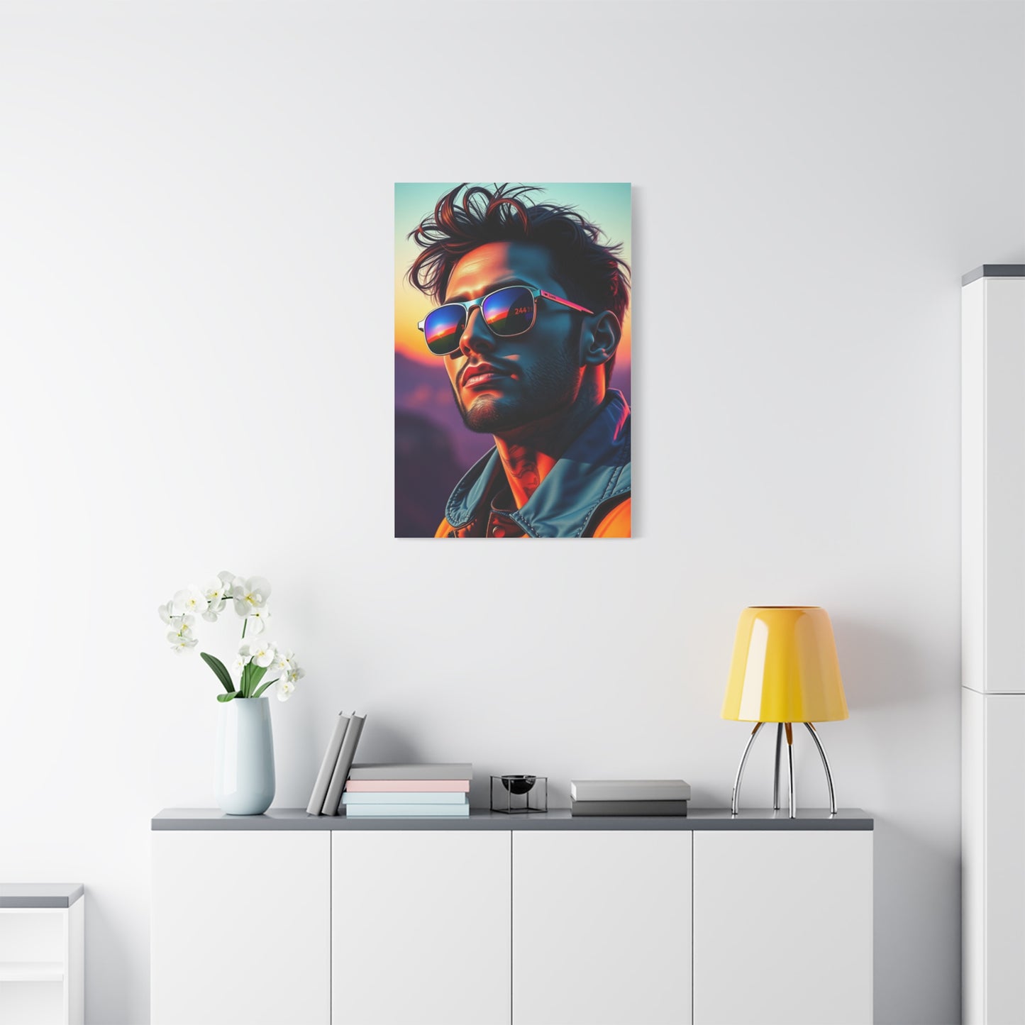 Chic Gentlemans Display Wall Art & Canvas Print