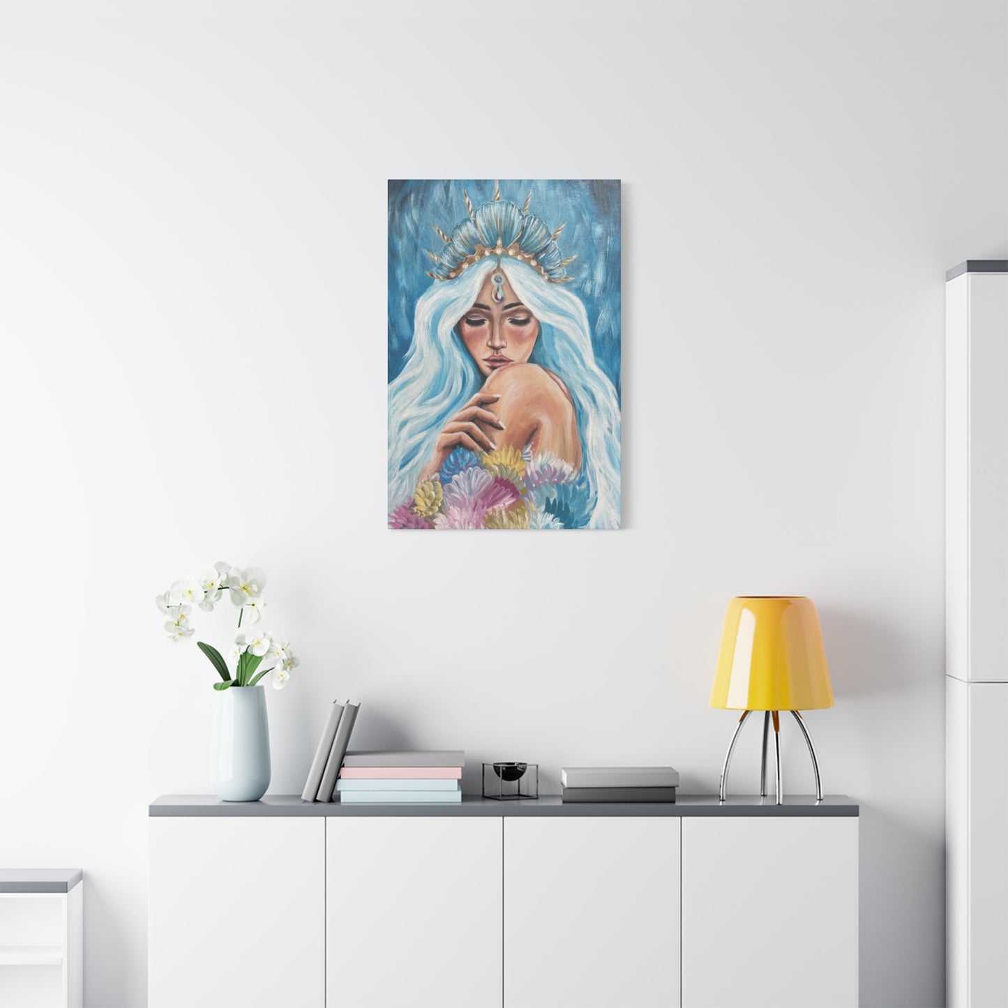 A Mermaid Queen Wall Art & Canvas Prints