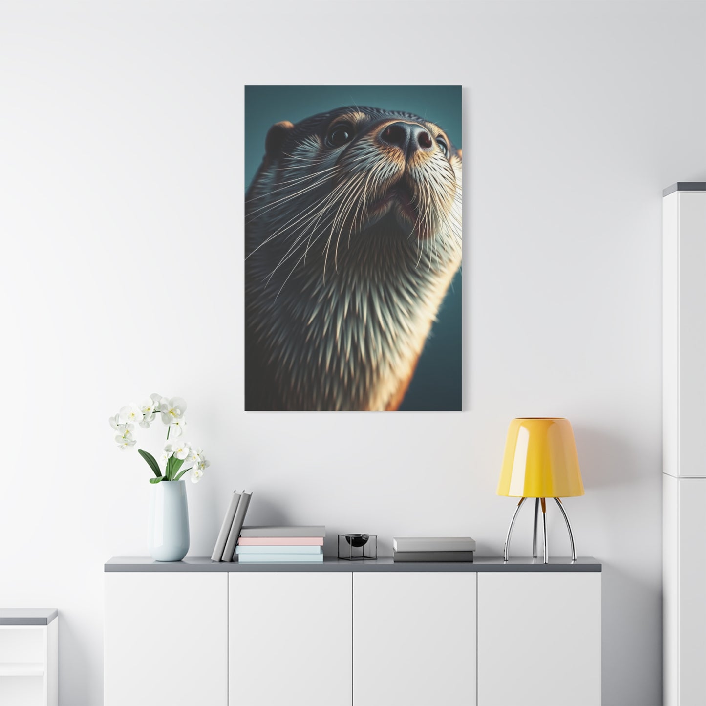 Otter Art Luxury Canvas Wall Art & Canvas Print
