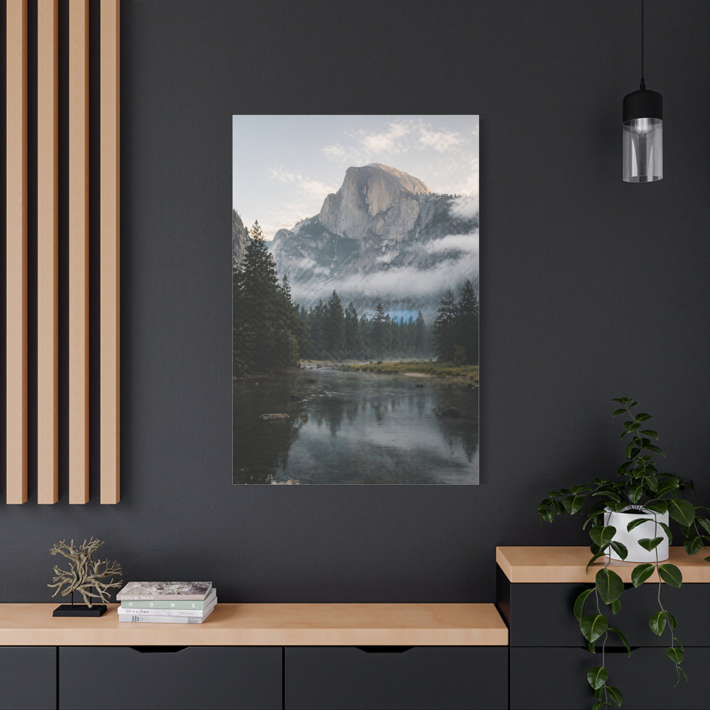Executive Mountain Landscape Wall Art & Canvas Print