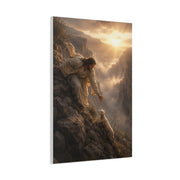 Leaves the 99 Sunrise Rescue Scripture Wall Art & Canvas Print