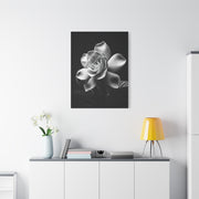 Romantic Garden Rose Monochrome Wall Art & Canvas Prints