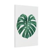 Monstera Leaf Modern Botanical Wall Art & Canvas Prints