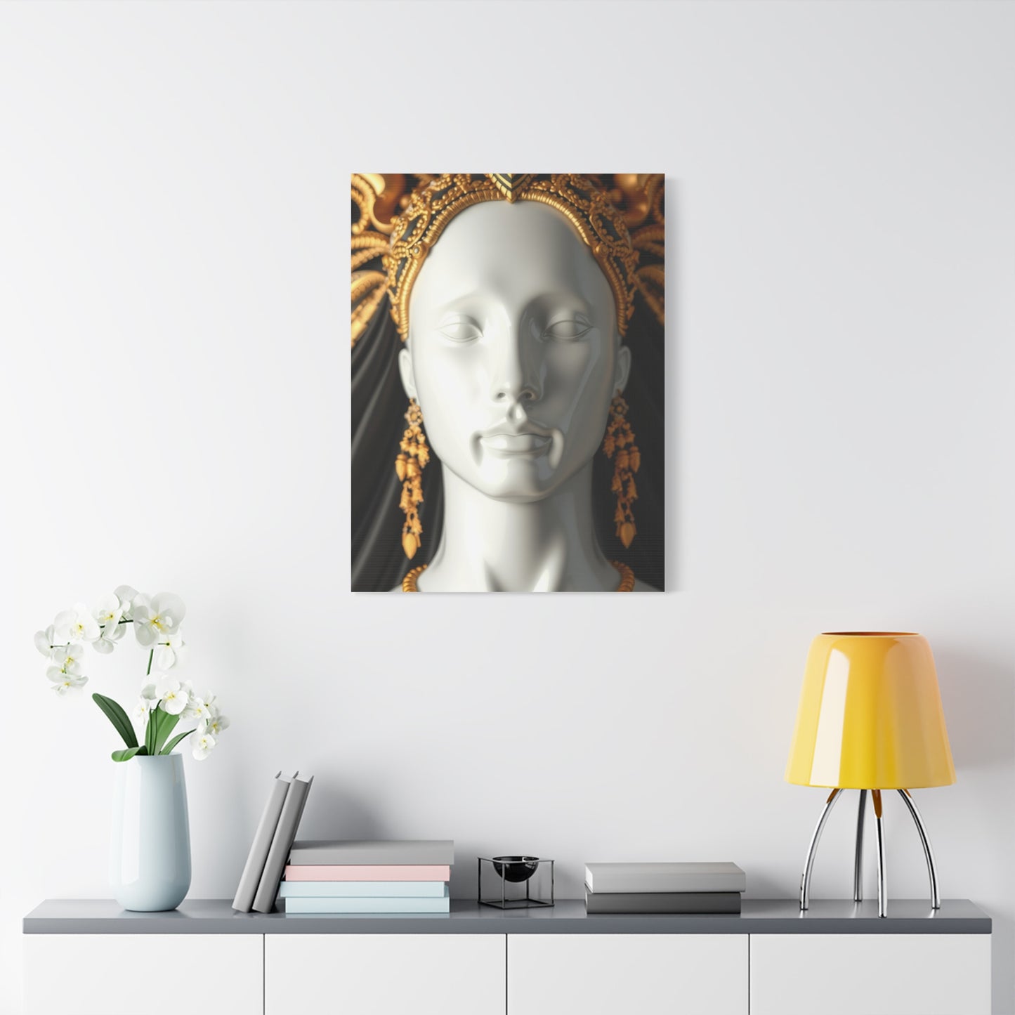 Black White and Gold Art Supreme Gallery Wall Art & Canvas Print